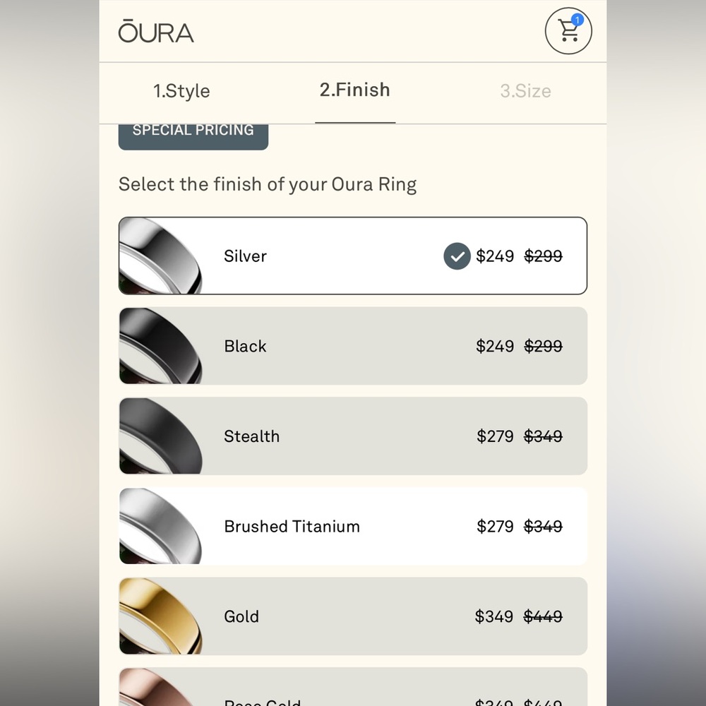 Oura ring gen 3